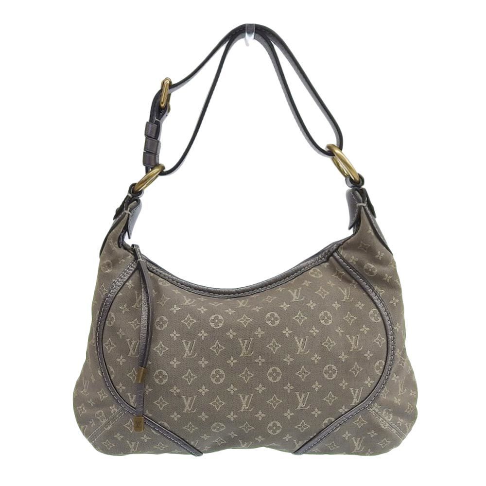 Louis Vuitton M95620 Monogram Minilan Manon PM Shoulder Bag Gray Platine